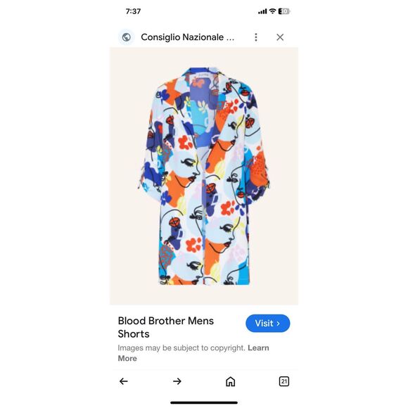 Joseph Ribkoff Multi-Color Abstract Open Front Blazer Sz 20 - Picture 9 of 13